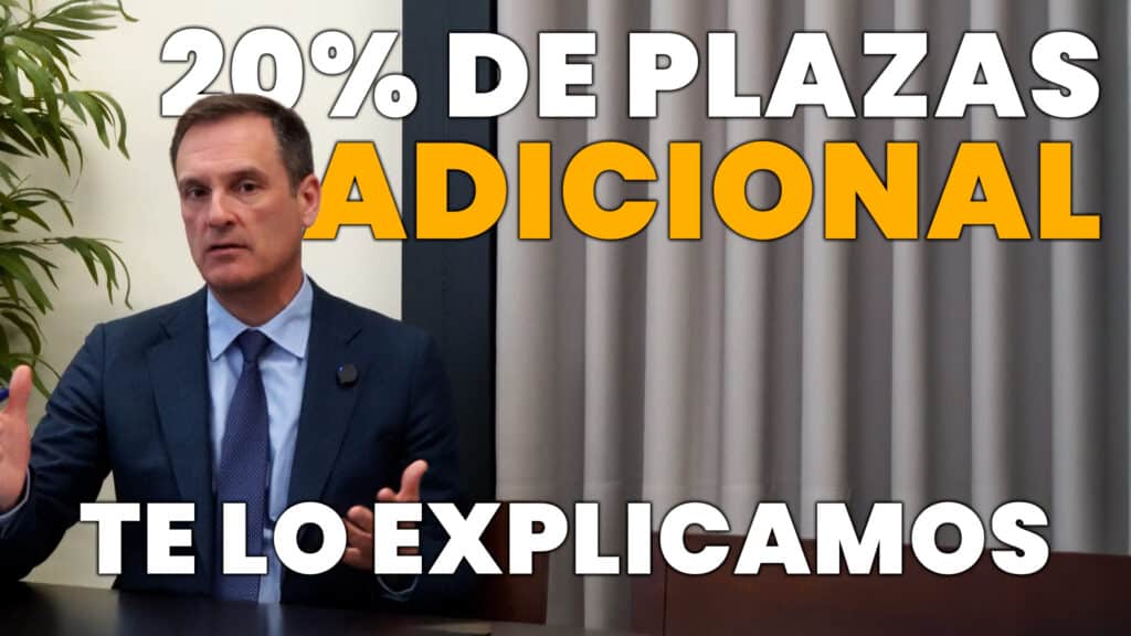 20% de plazas adicionales en la Junta de Andalucía: qué es y cómo funciona en las oposiciones