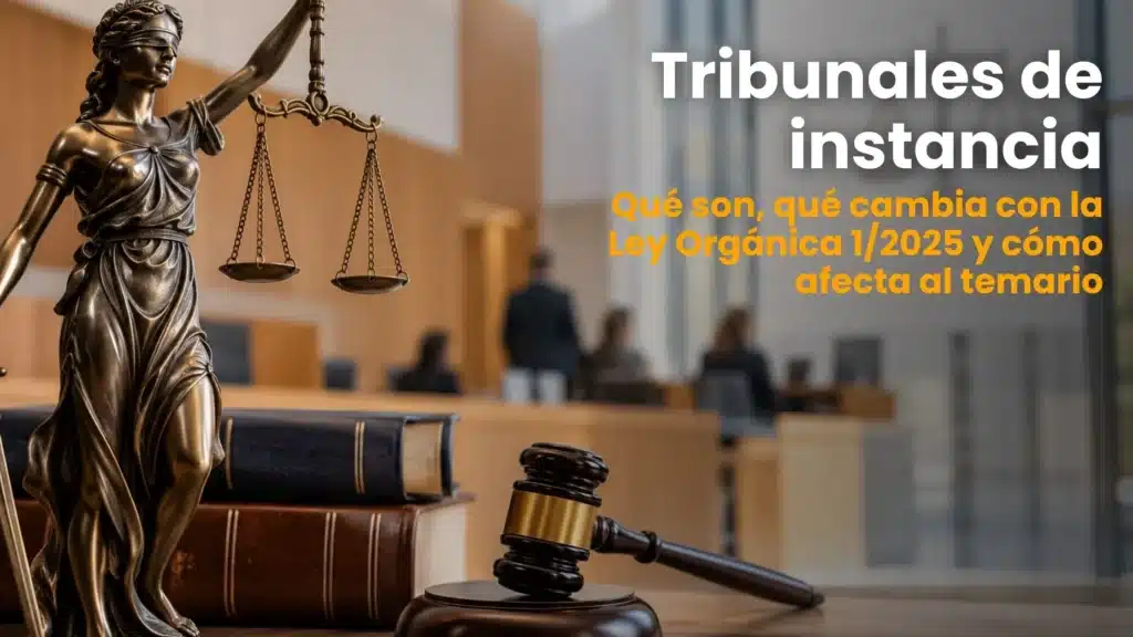 tribunales de instancia