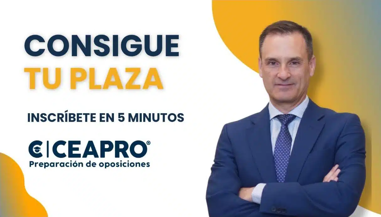 Prepara tus oposiciones con CEAPRO, academia de oposiciones en Andalucía, e inscríbete en cinco minutos.